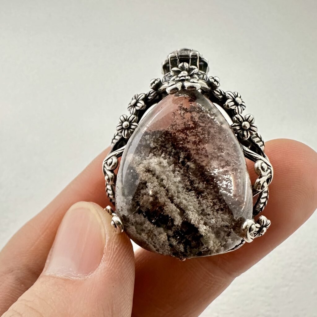 Garden Quartz Pendant — The Fortress of Time